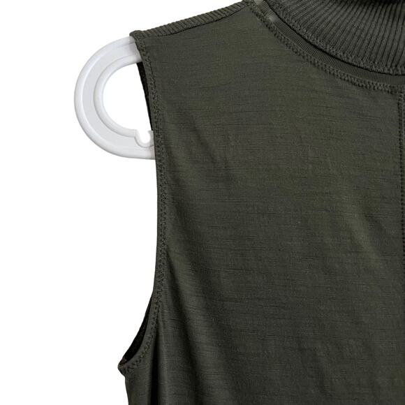 rag & bone Sleeveless Mock Neck Ribbed Top Size Small - Picture 6 of 13